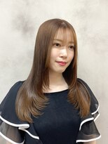 エルフレームバイワンラヴェスト(L'FLAME by one Lovest)&nbsp;レイヤーカット/ベージュカラー/長野駅前L'FLAME