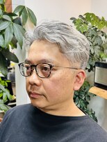 ミスターベイビー(Mr.BABY) 大人メンズパーマ/40代/50代/ビジネス/イケオジ/海外風/岡山市