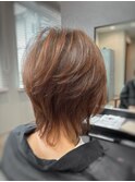 ・ハイレイヤー【eon】ミセス、大人女性、白髪、マイナス6歳ヘア