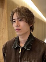 ニール 名古屋 伏見 丸の内(NEELU)&nbsp;[NEELE_take]ベージュカラー×クセ毛風パーマ