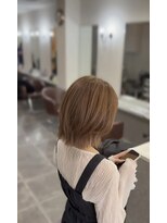 アンダーバーホワイト 広島 本通店(_WHITE) ヘーゼルブラウン☆/ブリーチ/ダブルカラー/ハイライト