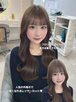 ラビス クローバー(Lovis clover)&nbsp;【あゆむ】透明感抜群の韓国風ミルクティーベージュ