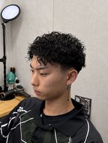 心斎橋 カイ(X)&nbsp;ZAP ザップパーマ　前髪上げver
