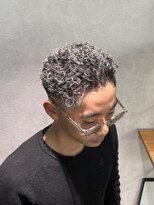 心斎橋 カイ(X)&nbsp;オールバックパーマ/メッシュ