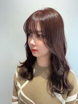 エアー 福岡(AIR)&nbsp;ロングヘア×レイヤーカット×ブラウンカラー×福岡×天神