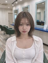 ルートヘア 辻堂店 辻堂 シースルーバング×レイヤーボブ 大人可愛い