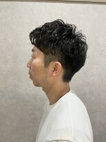 MEN'S soleil 大宮さいたま新都心【メンズソレイユ】MEN'Sパーマ/MEN'Sカット/メンズ&nbsp;ニュアンスウルフ スペインカール さいたま新都心