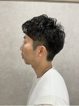 MEN'S soleil 大宮さいたま新都心【メンズソレイユ】MEN'Sパーマ/MEN'Sカット/メンズ ニュアンスウルフ スペインカール さいたま新都心
