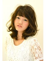 ヘアーデザイン ミヤビ 広尾(HAIR DESIGN MIYABI) 大人かわいい☆ミディアムウェーブF