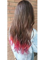 アッシュ 大泉学園店(Ash)&nbsp;【グラデーションカラー】　ベリーピンク　Ash大泉学園