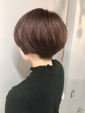 ロク 高田馬場(lok) 伸ばしかけミニショートボブ／ピンクパープル【高田馬場】lok