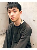 【December】men'sショートレイヤー×ショートバング