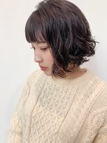 マッシュ チャヤマチ(MASHU chayamachi)&nbsp;ボブパーマスタイル