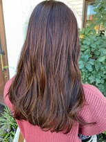 ヴィアンカ(Vianca)&nbsp;スモーキーピンクとロングボブ