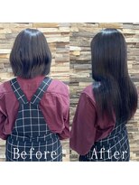 あるじゃんすー 梅田店&nbsp;ナチュラルブラック#シールエクステ#伸ばしかけヘア#逆三角#梅田