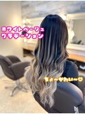 White Beige☆グラデーション(*^_^*)