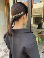 ヘアー アイス ルーチェ(HAIR ICI LUCE)&nbsp;ヘアセット 結婚式ヘア / 山中