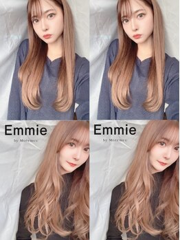 エミーバイモアムー(Emmie byMoremuu)の写真/前髪×顔まわりカットで叶う小顔魅せ！カット技術が高いので扱いやすく再現性も抜群でスタイリングも楽々♪