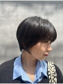 丸みショートボブ