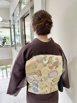 ヘアーリゾートエヌスタイル Hair Resort n-style 訪問着着付け+ヘアセット