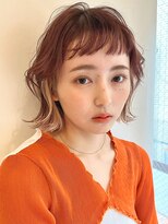 外巻きスタイルも可愛い！顔まわりレイヤー◎