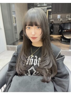 ロンドアヴァントゥス 池袋(Lond aventus) 韓国レイヤー/韓国風/ボブ/髪質改善/黒髪/ブリーチなし〔池袋〕