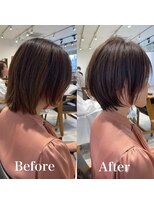 ネイロ 錦糸町(NeiRo)&nbsp;●前下がりショートボブハンサムショートカットカラーパーマケア