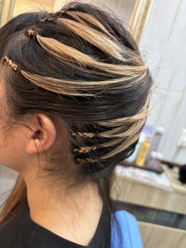 美容室 ダン エクセルシア(Dan) ★見せるプレミア編み込みエクステ★スタイル♪