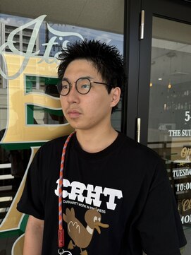 ザスーツブラザーズ(THE SUITS BROTHERS) MEN'SHAIRウルフカルマパーマメンズショートイージーパーマ