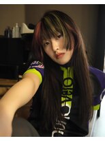 ケプカ(KEPKA)&nbsp;バングデザインカラー　ポイントカラー