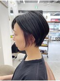 都内大人気スタイル×丸みショート×外国人風