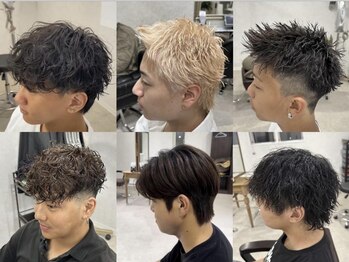 ベルライズアカデミー(BELRIZE Academy)の写真/【藤崎宮前駅５分】ON/OFF使い分けられる万能スタイルを♪メンズに人気のパーマスタイルもおまかせ◎
