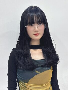 ゼスト 吉祥寺店(ZEST) レイヤーカット/暗髪/吉祥寺/あんりん