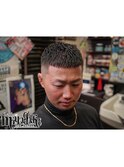 クロップスタイル×アイロンパーマ