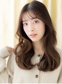 グレージュアッシュ韓国風巻きフェミニンロングZ大宮30代40代