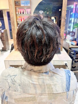ヘアリゾート粋 ティガ 池袋店(tiga) メンズカット/ふんわりフェザーショート