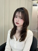 ハッシュカット/レイヤーカット/透明感
