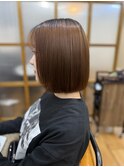 縮毛矯正／ショートヘア