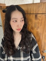 2195ヘアー 世田谷代田(2195hair)&nbsp;くすみベージュ/細めハイライト/デジタルパーマ/髪質改善