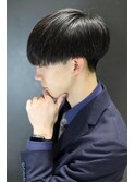 サラっと刈り上げマッシュ