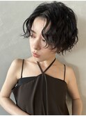 【PARK】ニュアンスミックスパーマ×似合わせショート