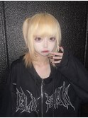 抜きっぱなしブロンド/ブランド/ブリーチ/複雑履歴