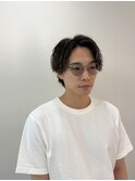 ルーズツイスト メンズパーマ ツイストスパイラル波巻きパーマ