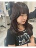 【人気No.1】透明感カラー＋似合わせカット＋美容師開発TR ￥9,900