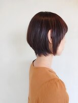 ラトリエコンタン(L´atelier Content)&nbsp;30代40代50代おすすめ　長めくびれショート×フロントマッシュ