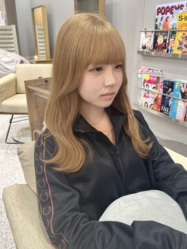 オーセンヘア(AUTHEN.HAIR) ワンブリーチ◎ ベージュカラー