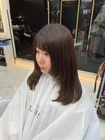 ラピス 渋谷本店(Lapis) エクステでミディアムレイヤー