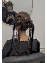 カプロメゾンギンザ 銀座店(Capullo maisonGINZA)&nbsp;個性派ヘアアレンジ