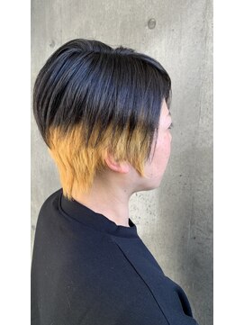 インナーカラー×カット20代/30代/40代