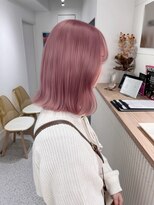 メルトトウキョウ(melt.tokyo) インナーカラー/トリートメント/デザインカラー/ペールピンク